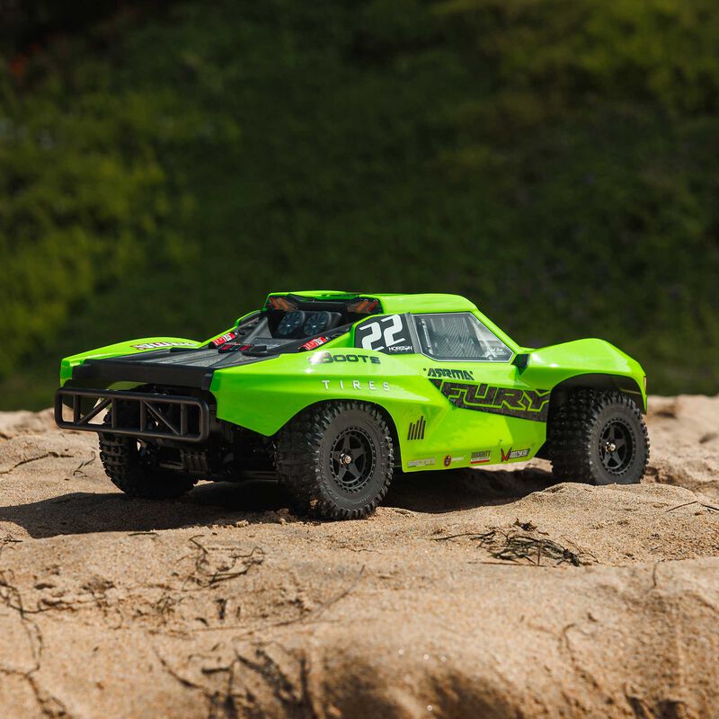 ARRMA 1/10 FURY 2WD RTR Brushed Short Course Truck - Green