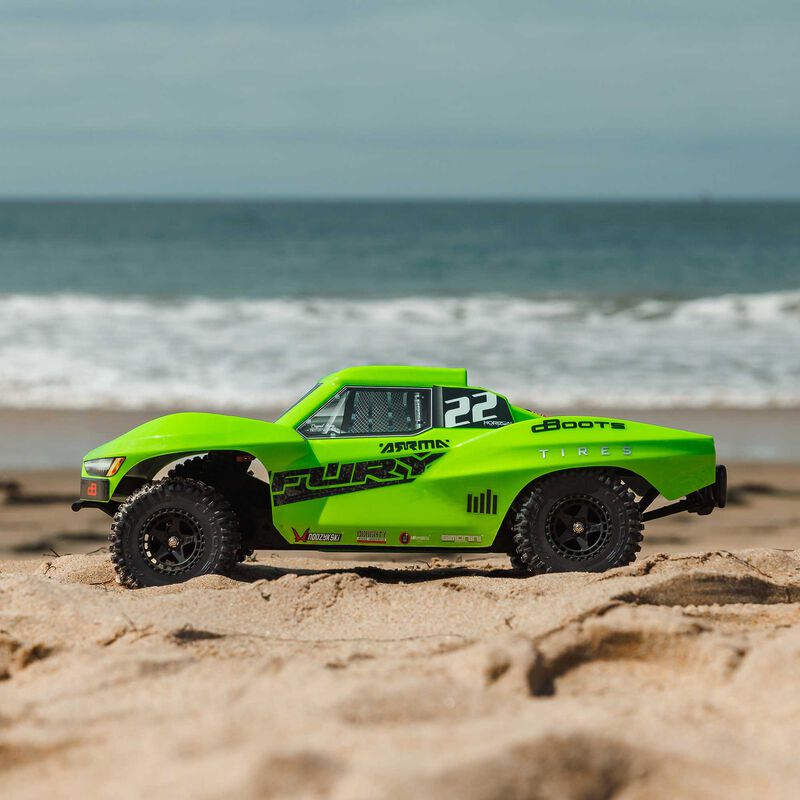 ARRMA 1/10 FURY 2WD RTR Brushed Short Course Truck - Green