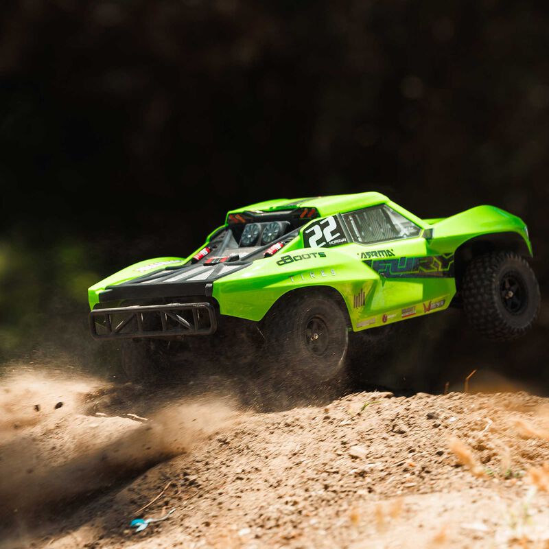 ARRMA 1/10 FURY 2WD RTR Brushed Short Course Truck - Green