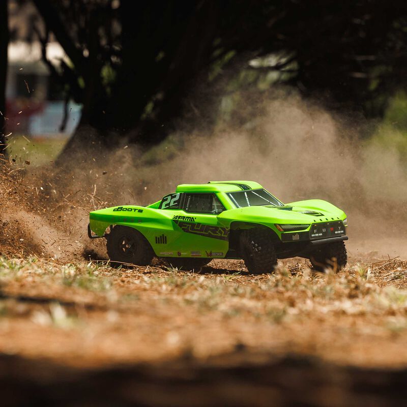 ARRMA 1/10 FURY 2WD RTR Brushed Short Course Truck - Green