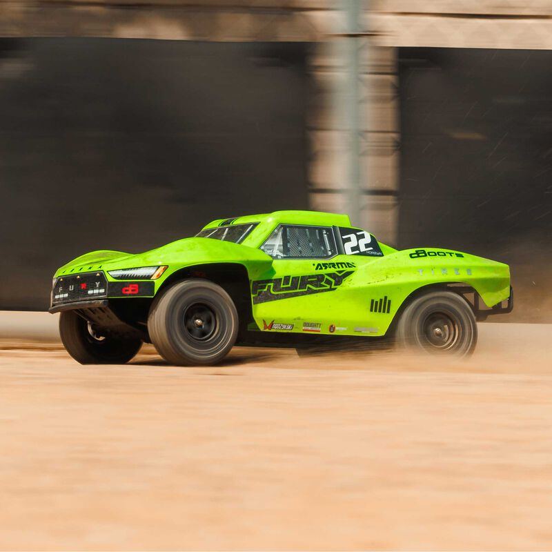 ARRMA 1/10 FURY 2WD RTR Brushed Short Course Truck - Green