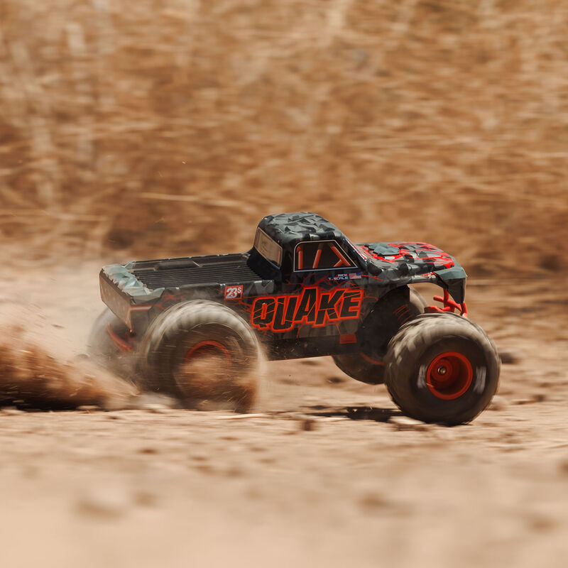 ARRMA 1/10 QUAKE 223S DSC 2WD RTR Brushless Monster Truck