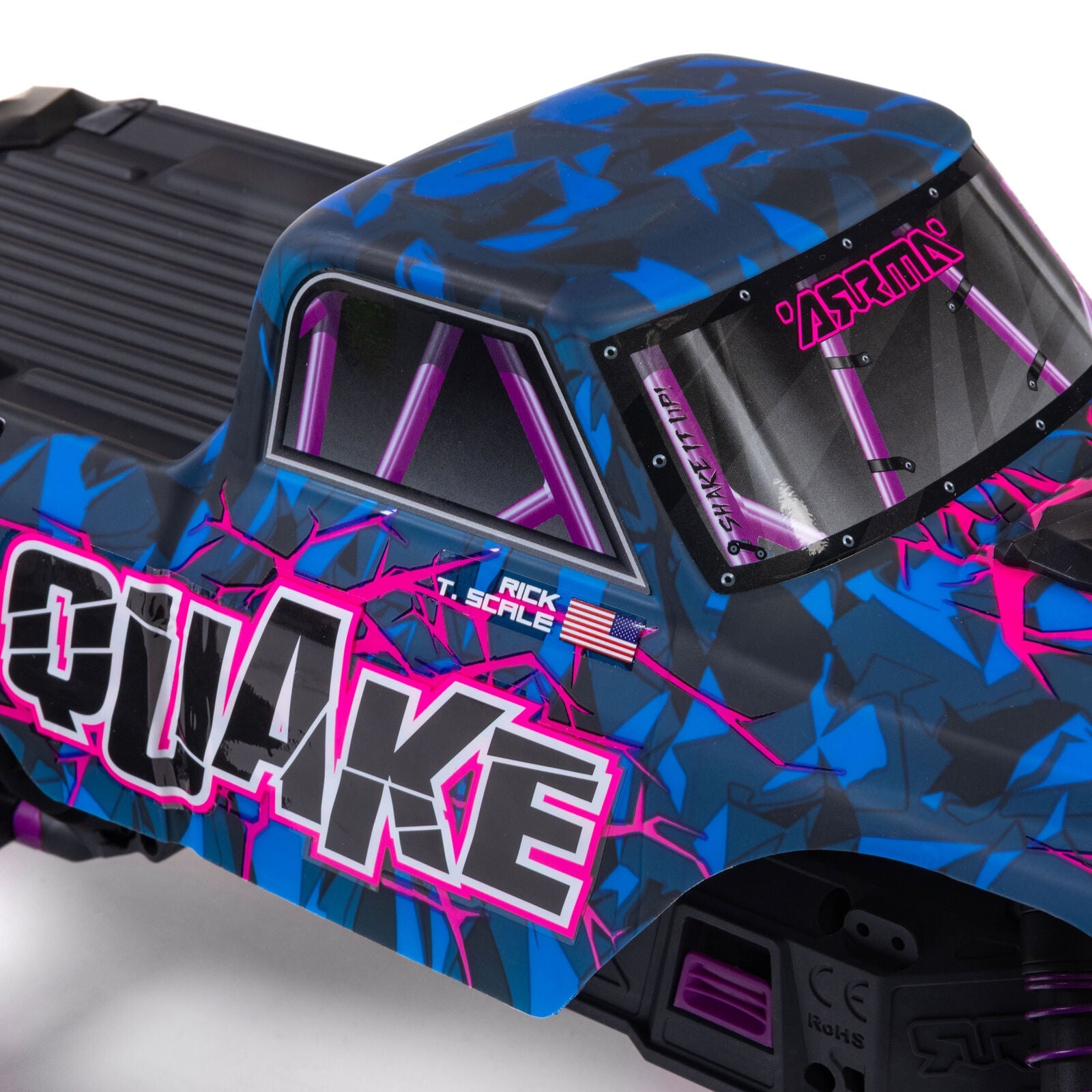 ARRMA 1/10 QUAKE 223S DSC 2WD RTR Brushless Monster Truck
