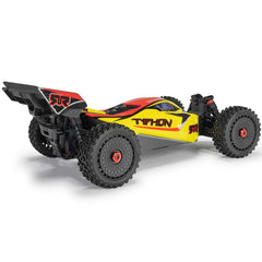 ARRMA 1/8 TYPHON MEGA 665 4X4 RTR Brushed Buggy - Yellow