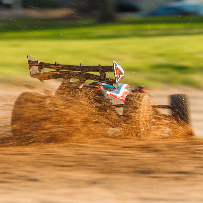 ARRMA 1/8 TYPHON MEGA 665 4X4 RTR Brushed Buggy - Red