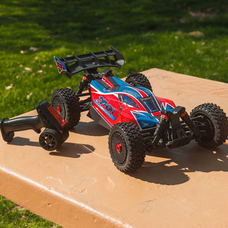ARRMA 1/8 TYPHON MEGA 665 4X4 RTR Brushed Buggy - Red