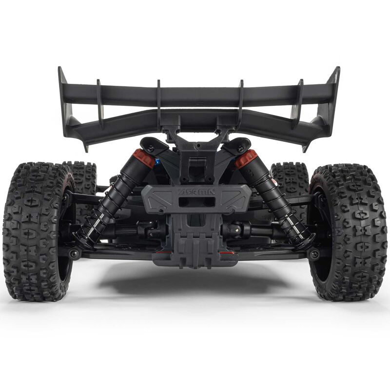 ARRMA 1/8 TYPHON MEGA 665 4X4 RTR Brushed Buggy - Red