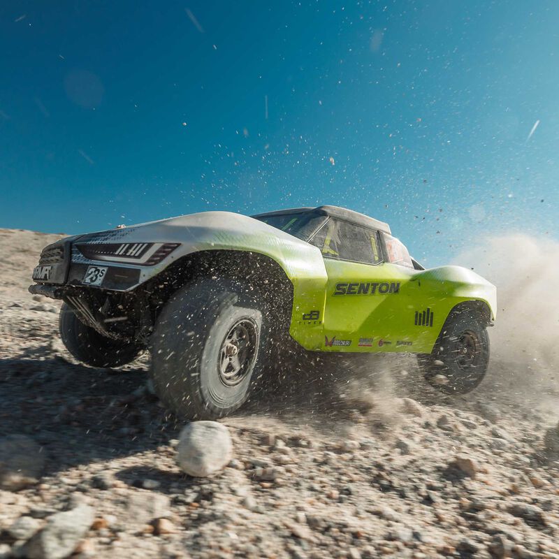 ARRMA 1/10 SENTON 223S DSC 4X4 RTR Brushless Short Course Truck - Yellow