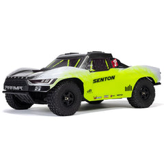 ARRMA 1/10 SENTON 223S DSC 4X4 RTR Brushless Short Course Truck - Yellow