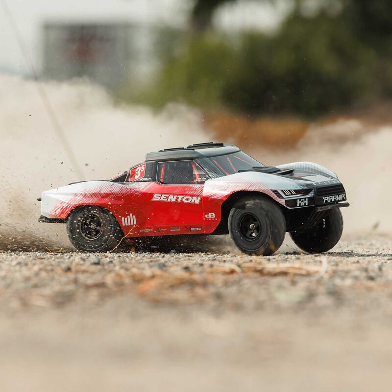 ARRMA 1/10 SENTON 223S DSC 4X4 RTR Brushless Short Course Truck - Red