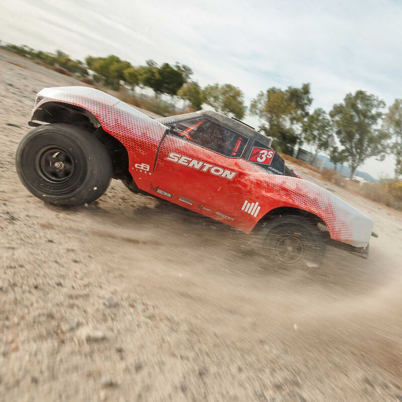 ARRMA 1/10 SENTON 223S DSC 4X4 RTR Brushless Short Course Truck - Red