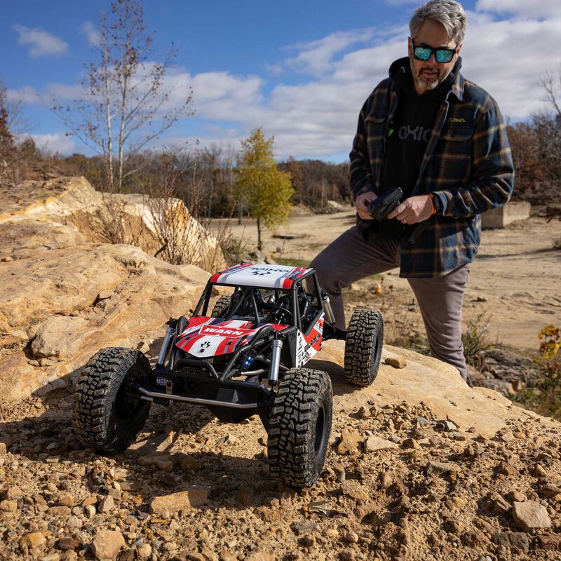 Axial 1/8 AXP8 Gilamon 2.2 4X4 RTR Brushed Trail Buggy - Red