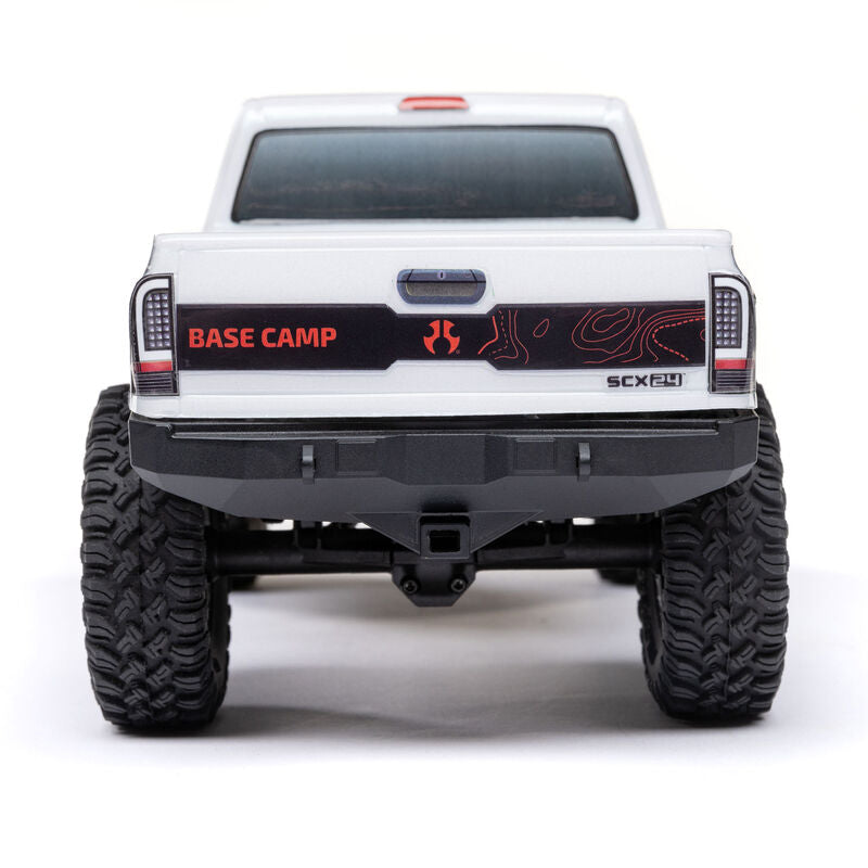 Axial 1/24 SCX24 Base Camp 4WD Rock Crawler Brushed RTR - White