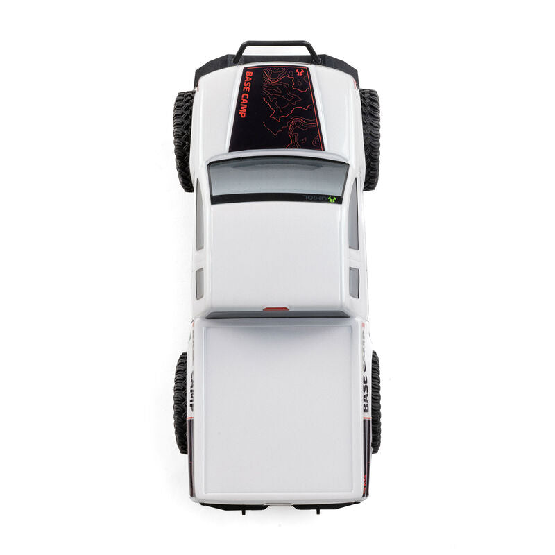 Axial 1/24 SCX24 Base Camp 4WD Rock Crawler Brushed RTR - White