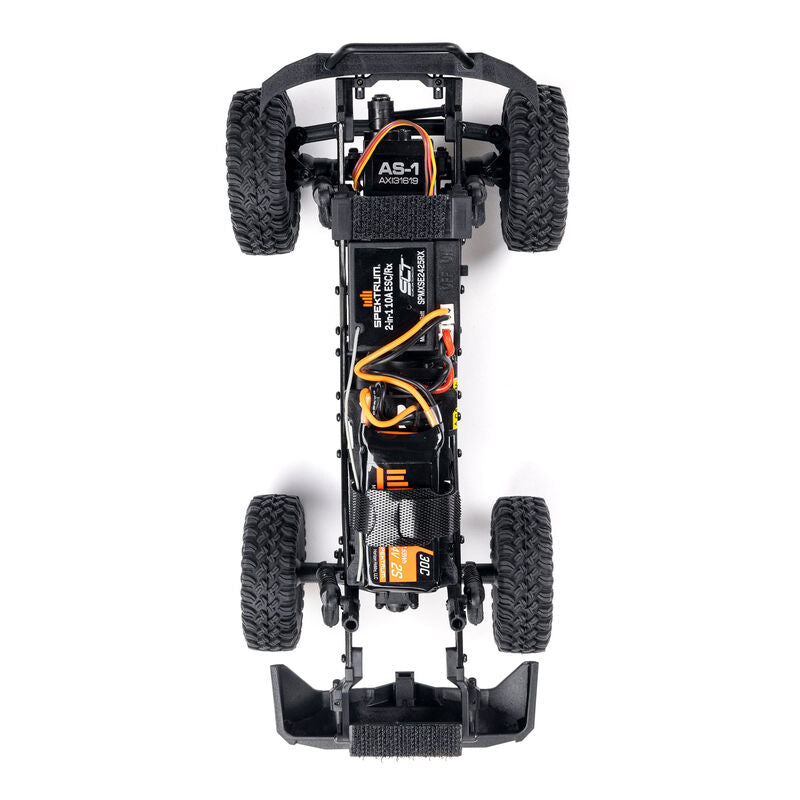 Axial 1/24 SCX24 Base Camp 4WD Rock Crawler Brushed RTR - Blue