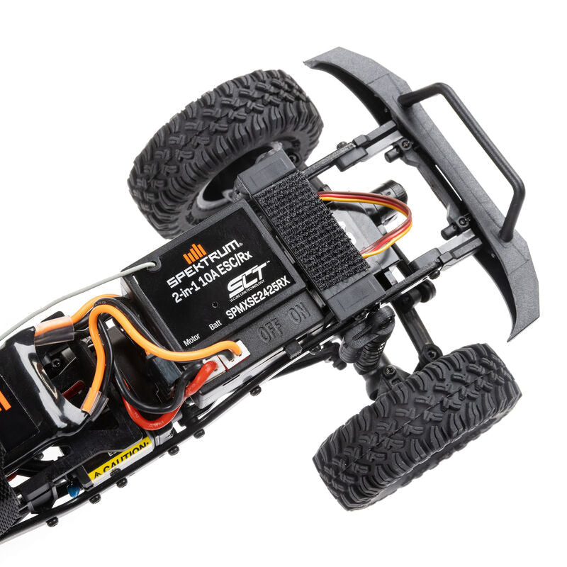 Axial 1/24 SCX24 Base Camp 4WD Rock Crawler Brushed RTR - Pink