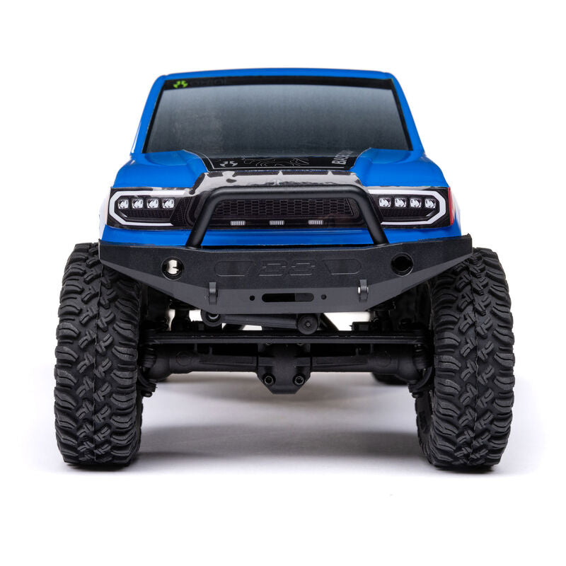 Axial 1/24 SCX24 Base Camp 4WD Rock Crawler Brushed RTR - Blue