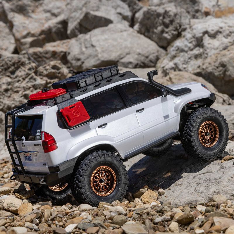 Axial 1/24 SCX24 Lexus GX 470 4X4 Rock Crawler RTR - White