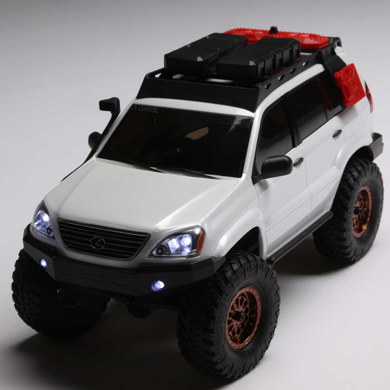 Axial 1/24 SCX24 Lexus GX 470 4X4 Rock Crawler RTR - White