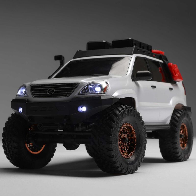 Axial 1/24 SCX24 Lexus GX 470 4X4 Rock Crawler RTR - White