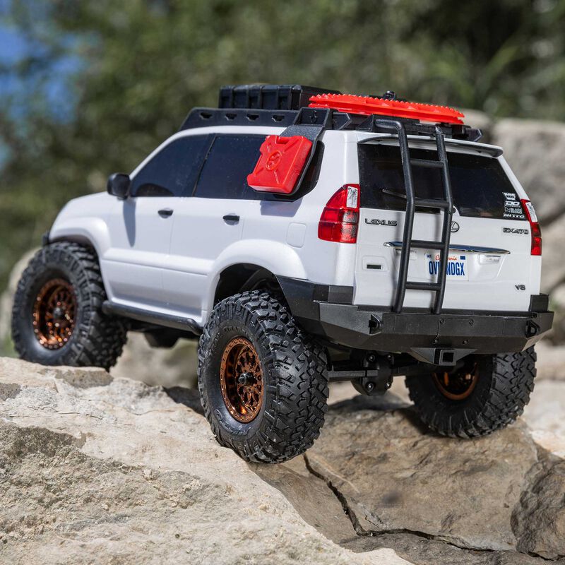 Axial 1/24 SCX24 Lexus GX 470 4X4 Rock Crawler RTR - White