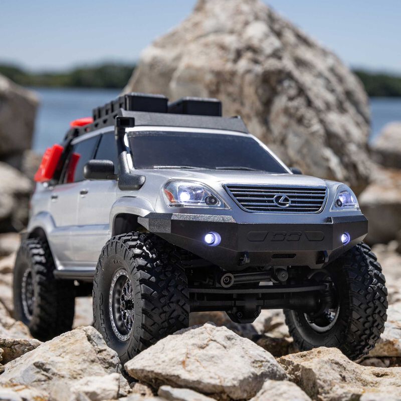 Axial 1/24 SCX24 Lexus GX 470 4X4 Rock Crawler RTR - Silver