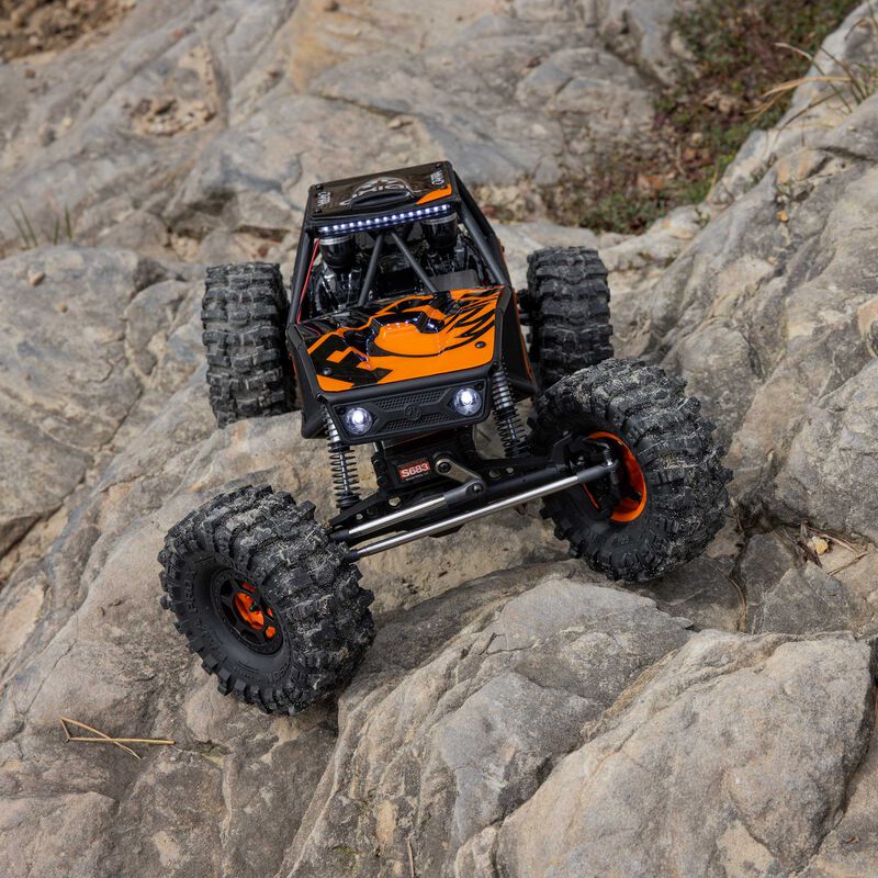 Axial 1/10 UTB10 Capra 1.9 4WS 4X4 Unlimited Trail Buggy Brushed RTR - Orange