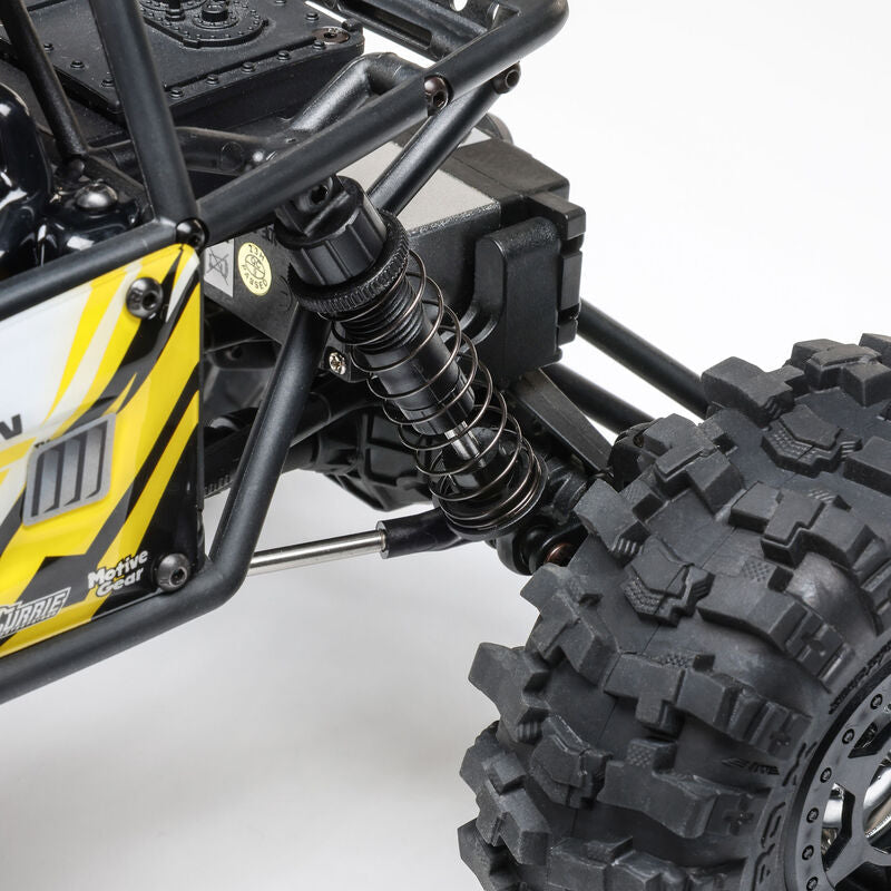 Axial 1/18 UTB18 Capra 4WS 4WD Trail Buggy RTR with Battery & Charger, Yellow