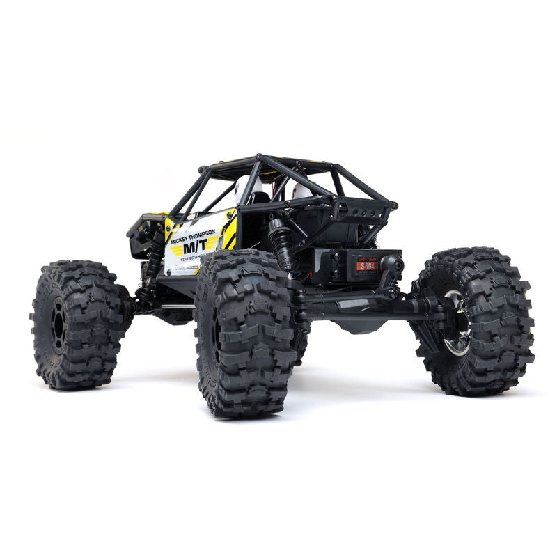 Axial 1/18 UTB18 Capra 4WS 4WD Trail Buggy RTR with Battery & Charger, Yellow