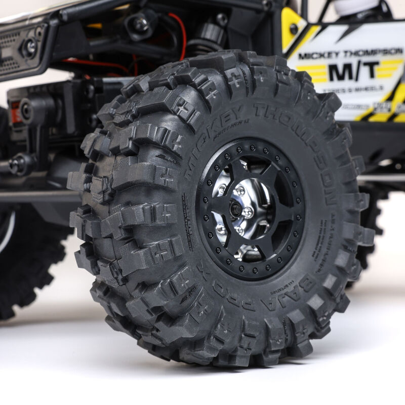 Axial 1/18 UTB18 Capra 4WS 4WD Trail Buggy RTR with Battery & Charger, Yellow