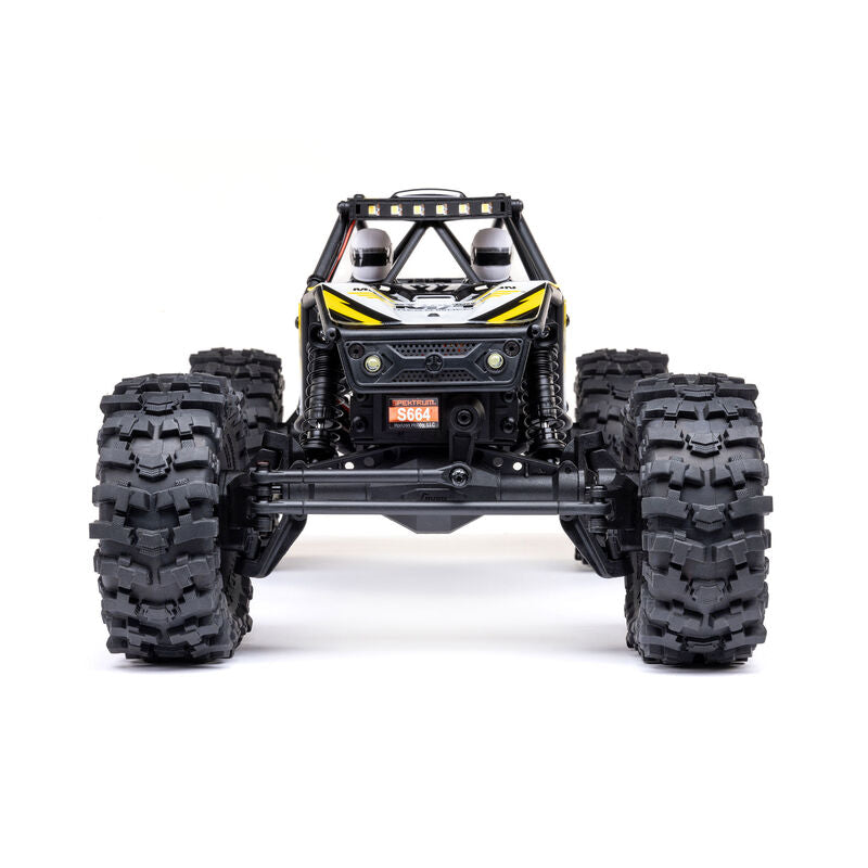 Axial 1/18 UTB18 Capra 4WS 4WD Trail Buggy RTR with Battery & Charger, Yellow