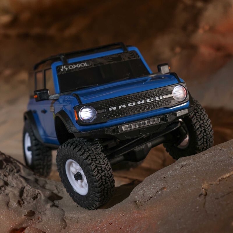 Axial 1/30 SCX30 Ford Bronco 4X4 RTR Brushed Rock Crawler (Battery & Charger Included)