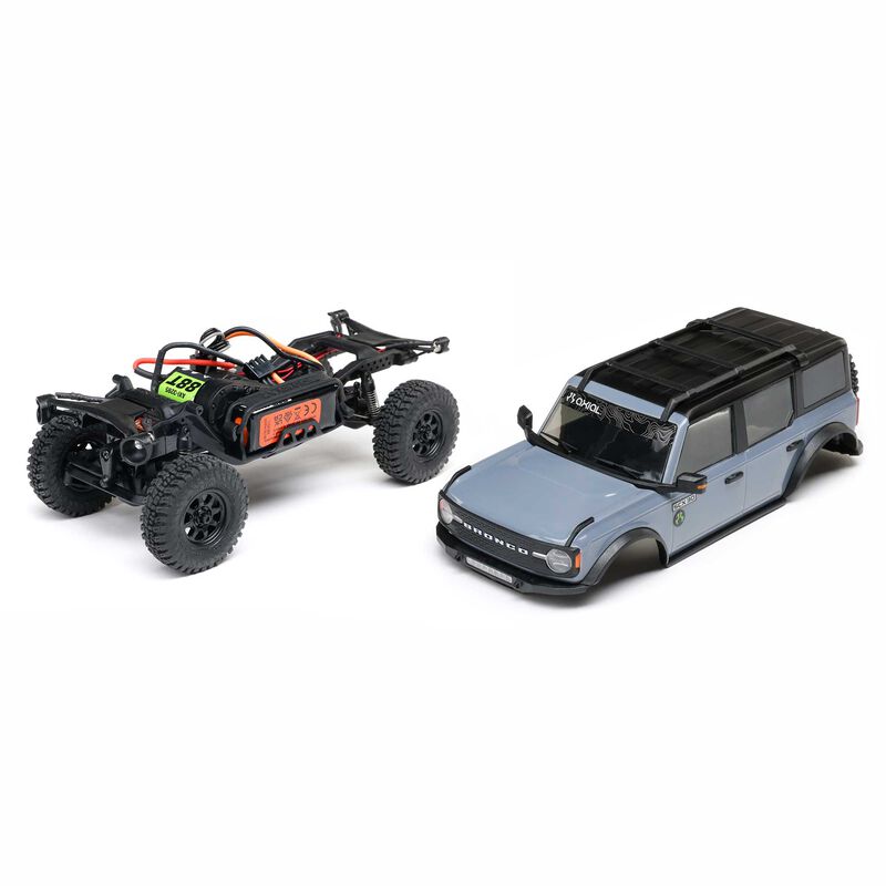 Axial 1/30 SCX30 Ford Bronco 4X4 RTR Brushed Rock Crawler (Battery & Charger Included)