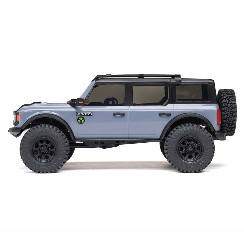 Axial 1/30 SCX30 Ford Bronco 4X4 RTR Brushed Rock Crawler (Battery & Charger Included)