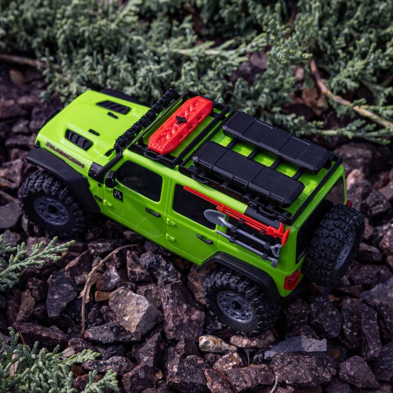 Axial 1/30 SCX30 Jeep Wrangler JLU 4X4 RTR Brushed Rock Crawler (Battery & Charger Included)