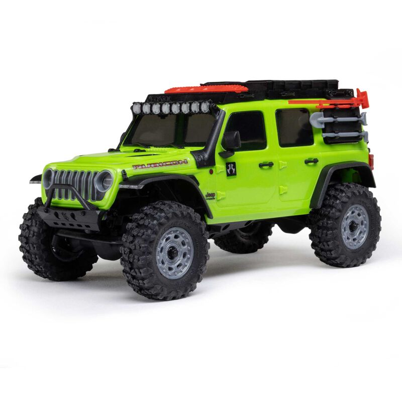 Axial 1/30 SCX30 Jeep Wrangler JLU 4X4 RTR Brushed Rock Crawler (Battery & Charger Included)