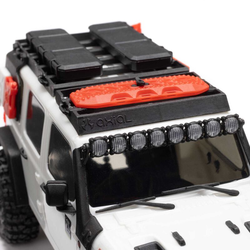Axial 1/30 SCX30 Jeep Wrangler JLU 4X4 RTR Brushed Rock Crawler (Battery & Charger Included)