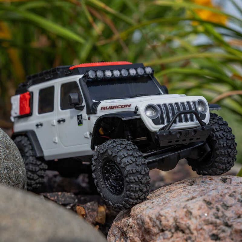 Axial 1/30 SCX30 Jeep Wrangler JLU 4X4 RTR Brushed Rock Crawler (Battery & Charger Included)