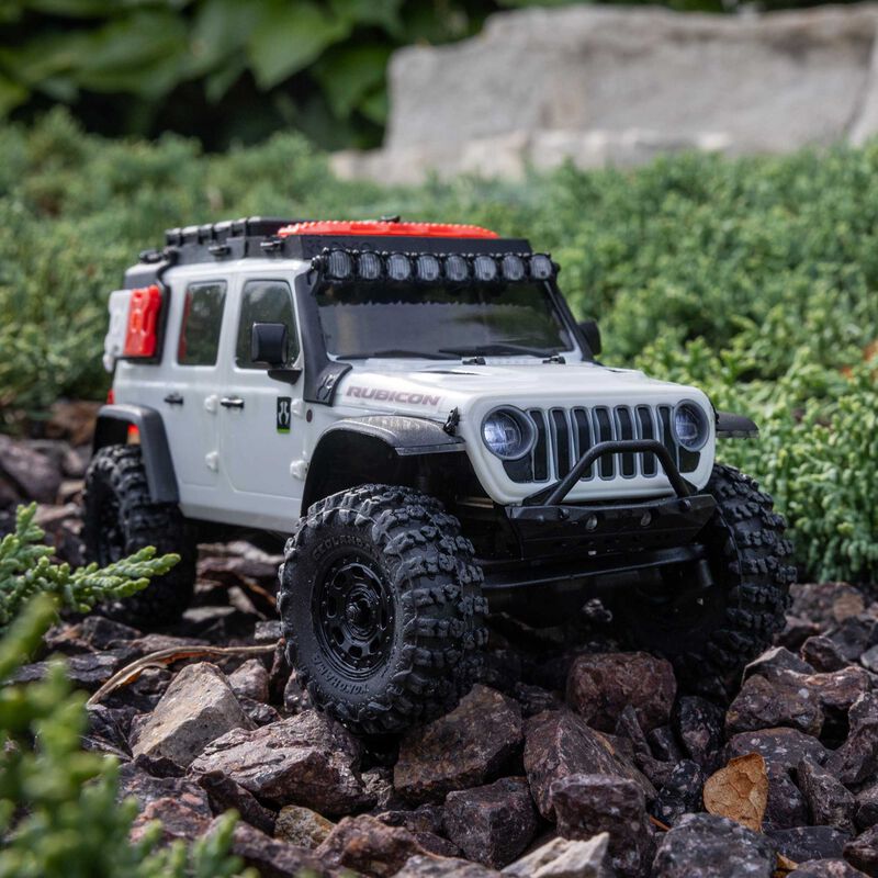 Axial 1/30 SCX30 Jeep Wrangler JLU 4X4 RTR Brushed Rock Crawler (Battery & Charger Included)