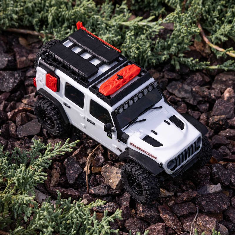 Axial 1/30 SCX30 Jeep Wrangler JLU 4X4 RTR Brushed Rock Crawler (Battery & Charger Included)