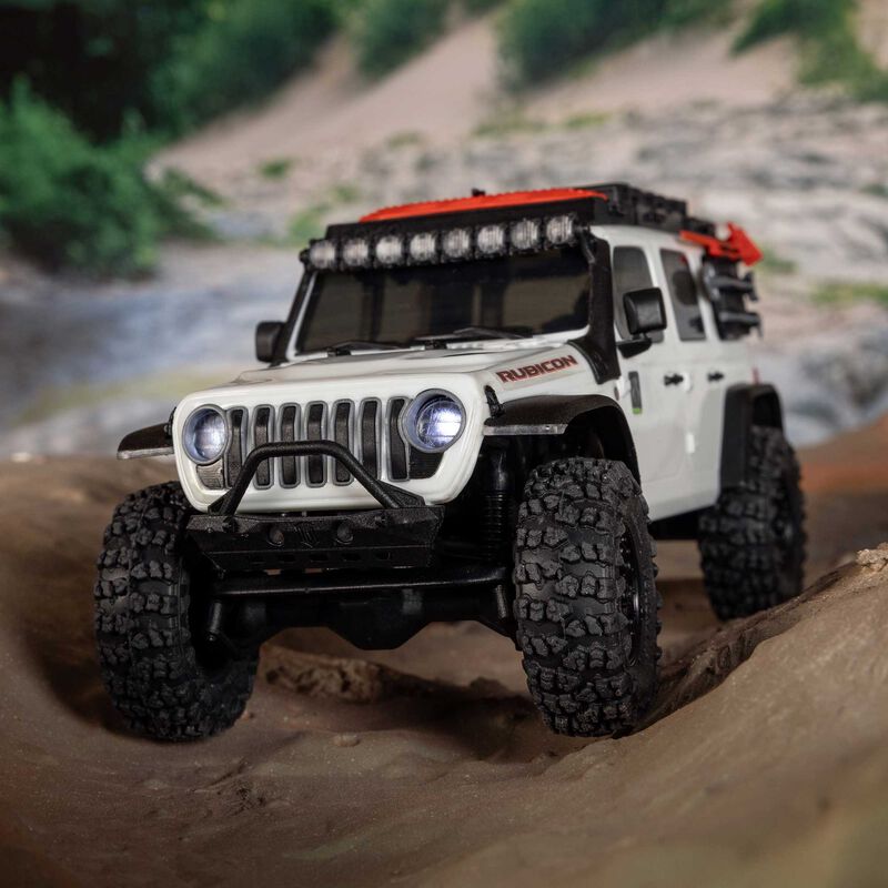 Axial 1/30 SCX30 Jeep Wrangler JLU 4X4 RTR Brushed Rock Crawler (Battery & Charger Included)