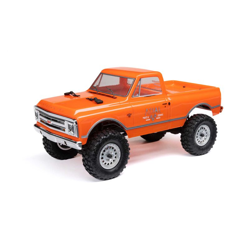 Axial 1/24 SCX24 1967 Chevrolet C10 4WD Brushed Truck RTR - Orange