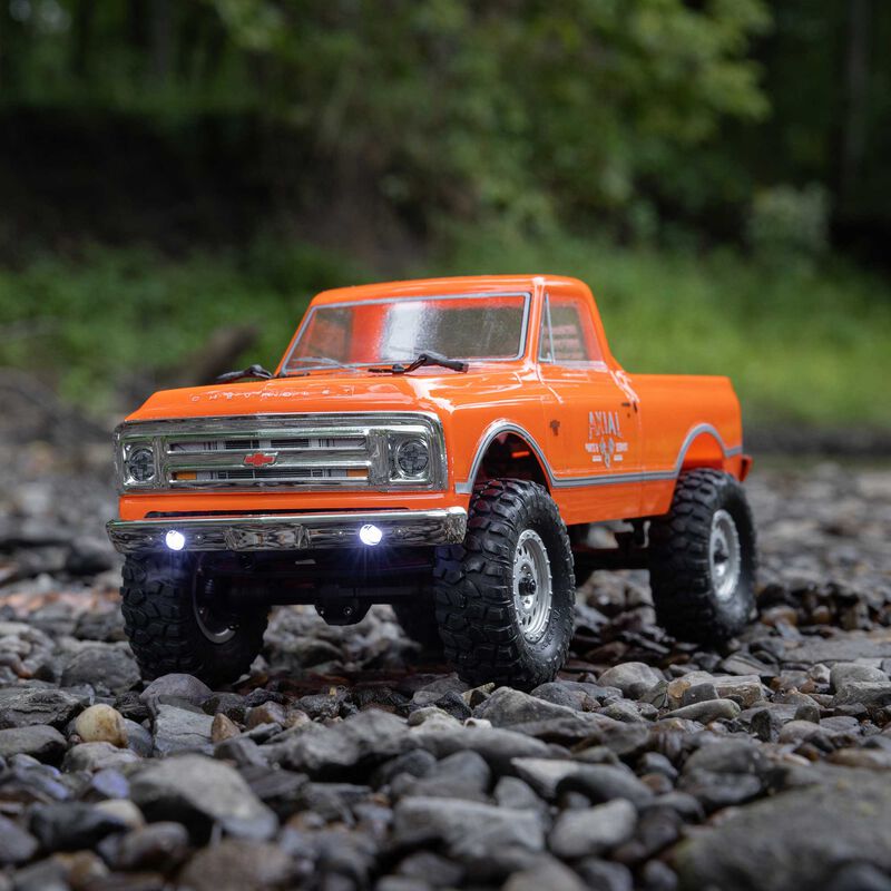 Axial 1/24 SCX24 1967 Chevrolet C10 4WD Brushed Truck RTR - Orange