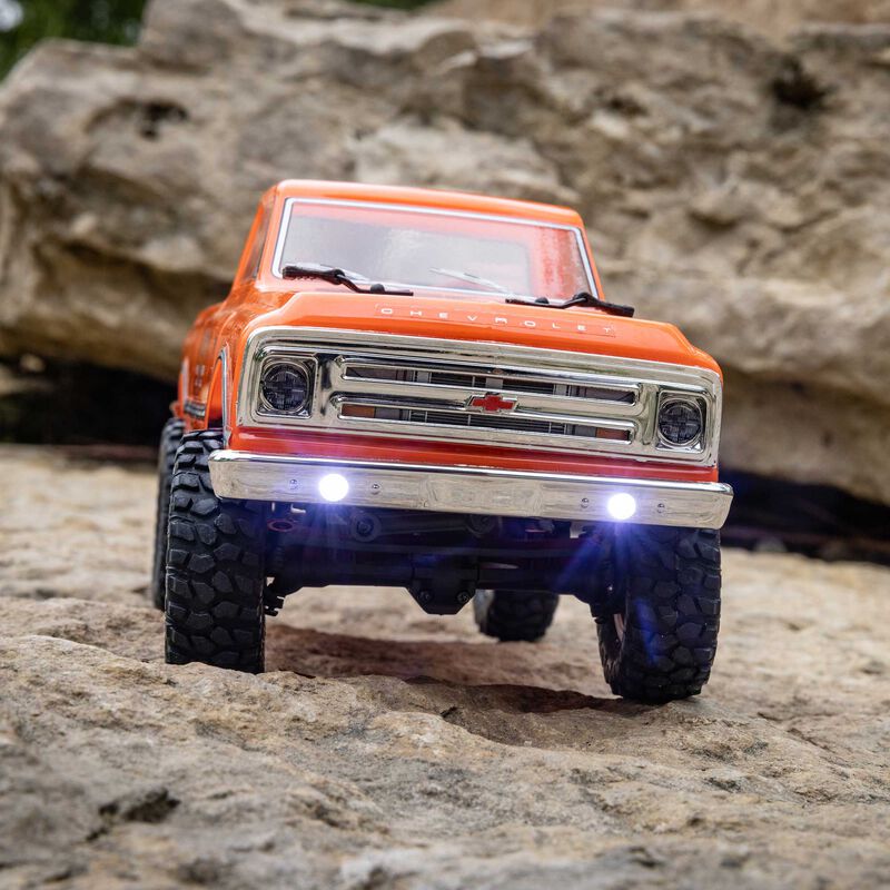 Axial 1/24 SCX24 1967 Chevrolet C10 4WD Brushed Truck RTR - Orange