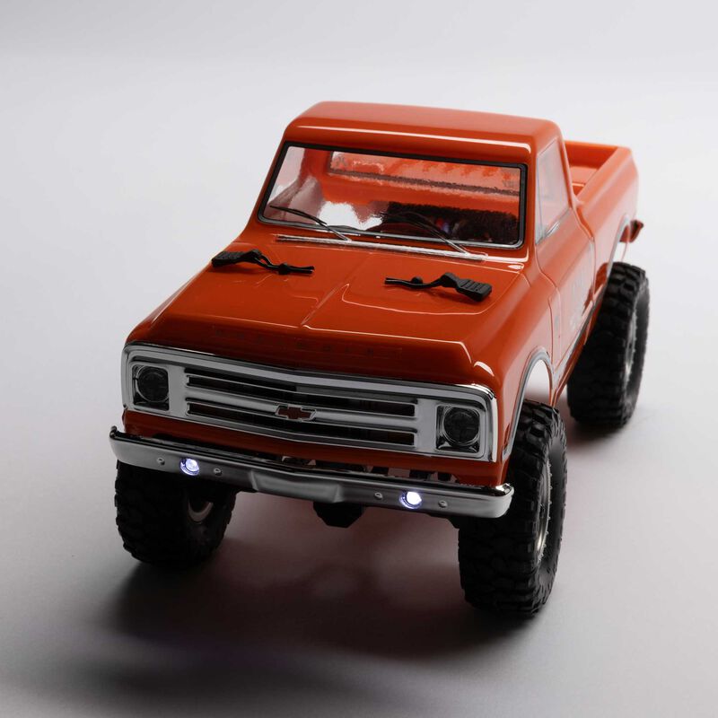 Axial 1/24 SCX24 1967 Chevrolet C10 4WD Brushed Truck RTR - Orange