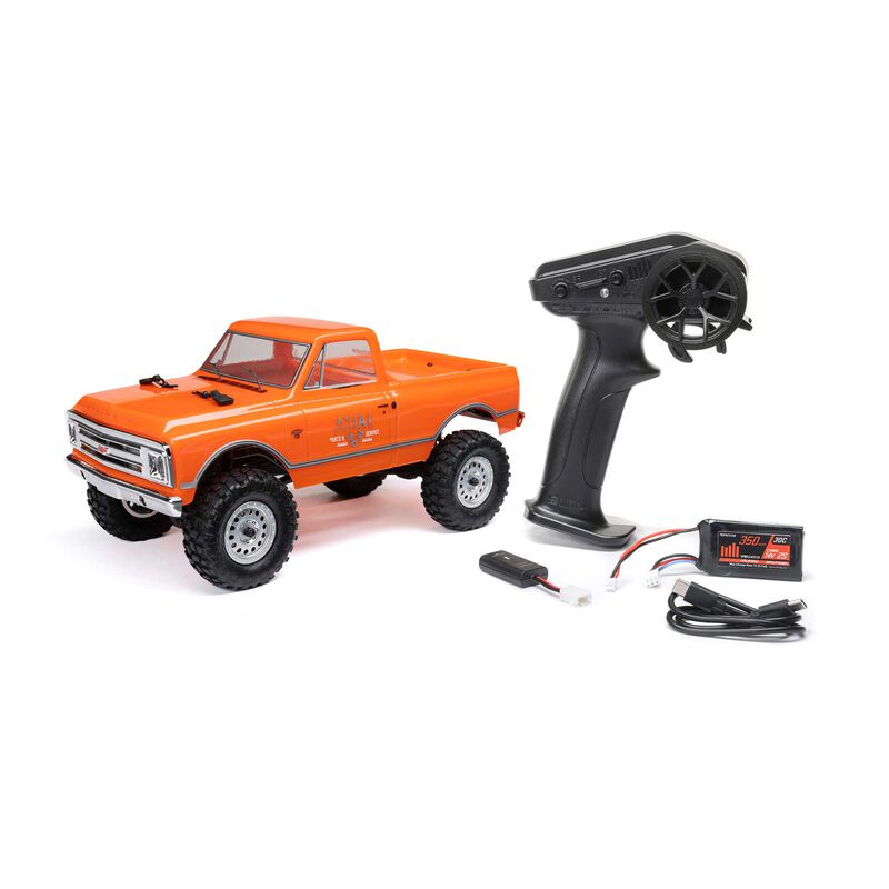 Axial 1/24 SCX24 1967 Chevrolet C10 4WD Brushed Truck RTR - Orange