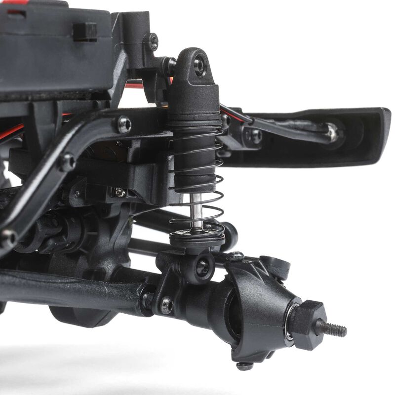 Axial 1/24 SCX24 Ford Bronco 4X4 RTR Brushed Rock Crawler (Battery & Charger Included) - Red