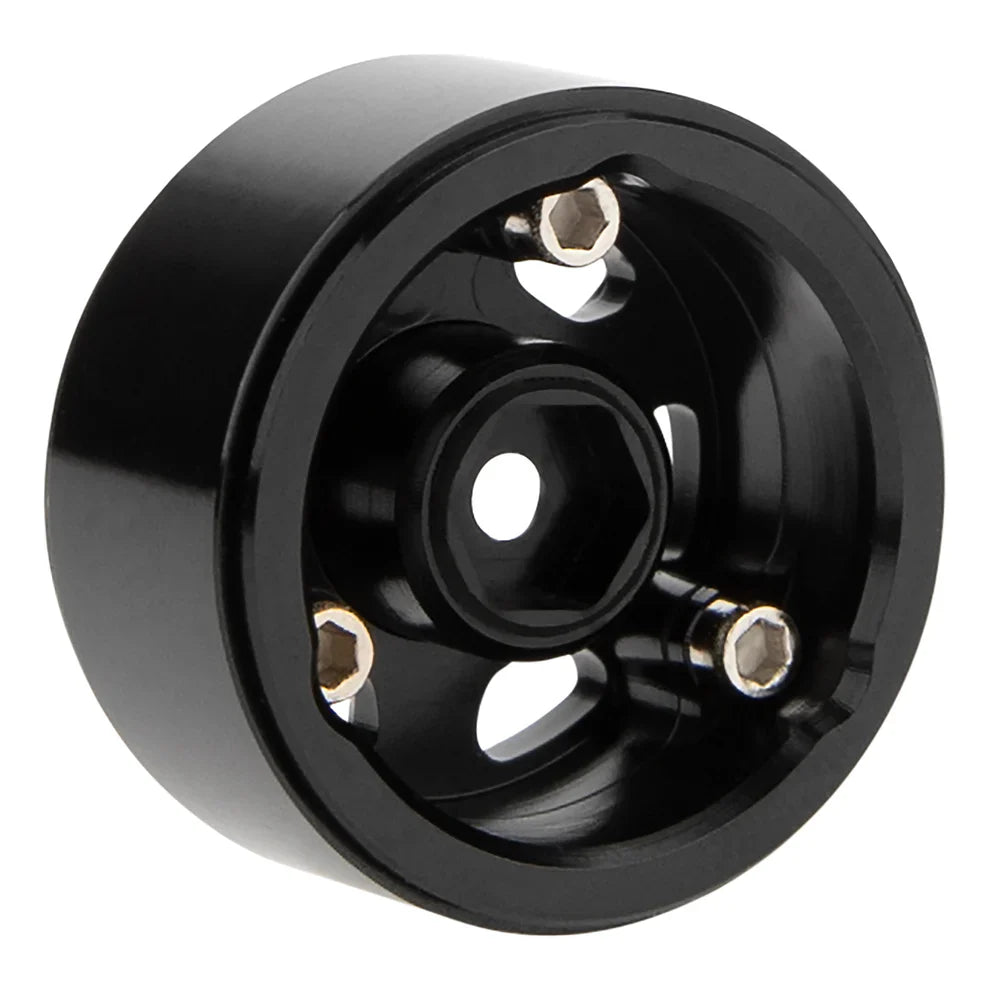 MEUS Racing 0.7-inch Beadlock Wheels Rims Deep-Dish Wheel for 1/30 Axial SCX30 1/32 Redcat Ascent-32