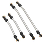 MEUS Racing 10pcs Metal High Clearance Chassis & Steering Links for 1/24 SCX24 Gladiator Power Wagon