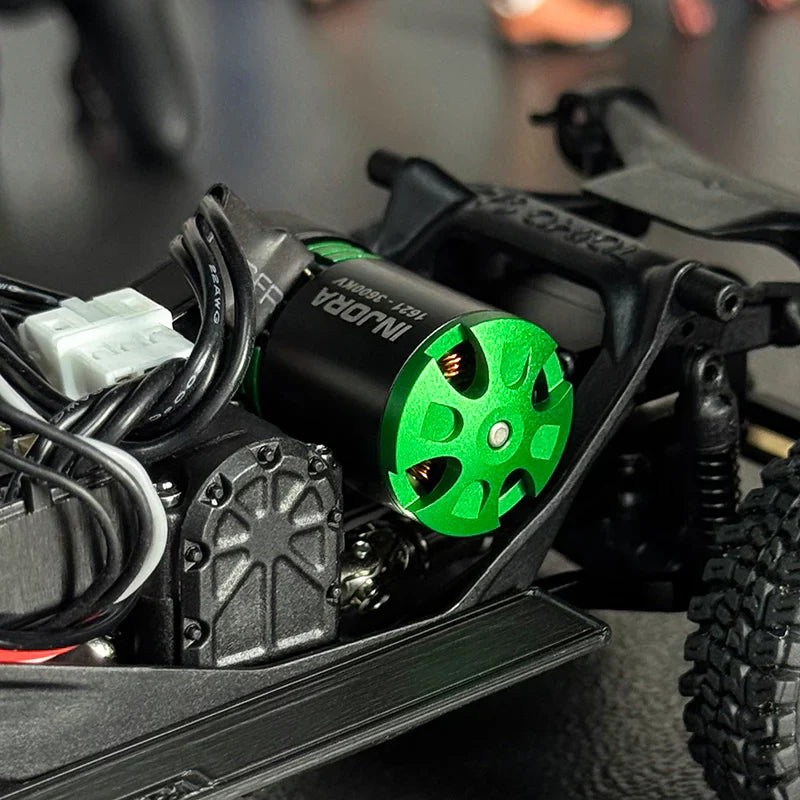 INJORA MBL32-NANO Brushless ESC & 1621 Green Viper Motor for 1/30 SCX30